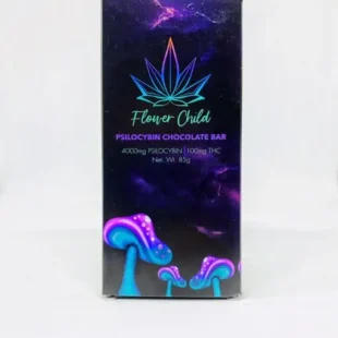 Buy 4000mg Psilocybin + 100mg THC Chocolate Bar (Flower Child)