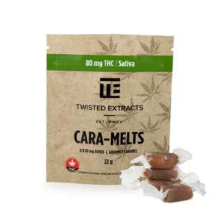 Buy Sativa Cara-Melts 80mg THC (Twisted Extracts)|Sativa Cara-Melts 80mg THC (Twisted Extracts)