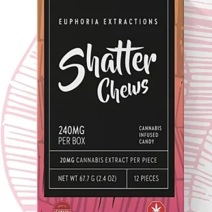 Buy Shatter Chews 240mg (Euphoria Extractions)