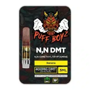 Buy Puff Boyz DMT .5ML(400MG) Cartridge – Banana Online